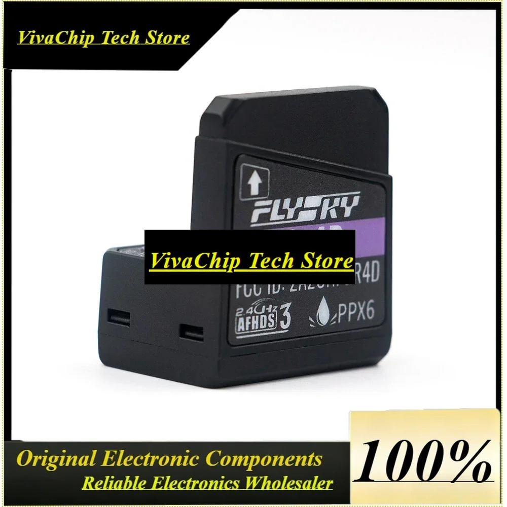 ViVaSFlysky FGr4D Waterproof AFHDS 3 Receiver, Multi-Protocol Output For All AFHDS 3 Transmitters