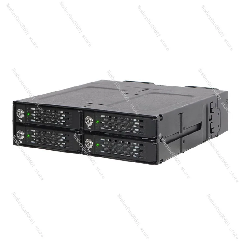 4-port M.2 NVMe Hard Drive Cabinet PCIe 4.0 Optical Drive Bay Enterprise Grade Hard Drive Extraction Box MB720M2K-B