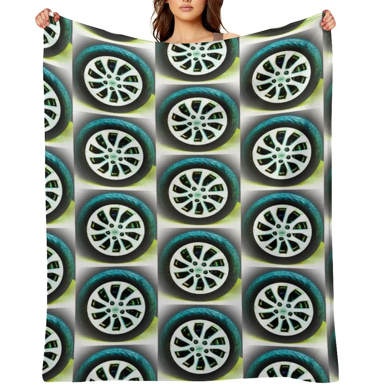 

Tire Art Throw Blanket Hairys Cute Blankets For Sofas sofa bed Blankets