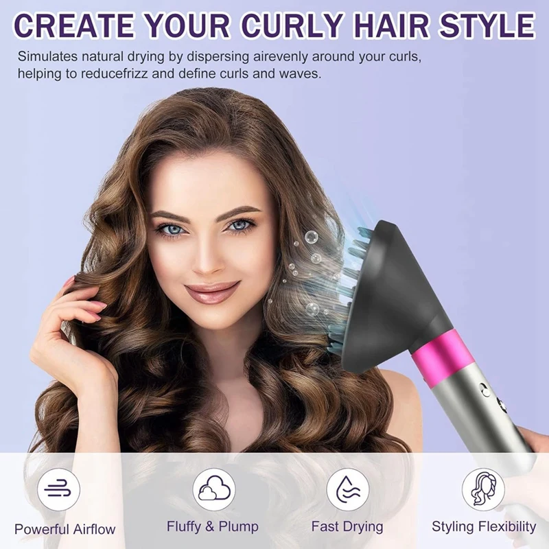 For Dyson Airwrap HS01 And HS05 Diffuser Large Round Volumizing Brush Cleaning Brush Set Curling Iron Styling Tools