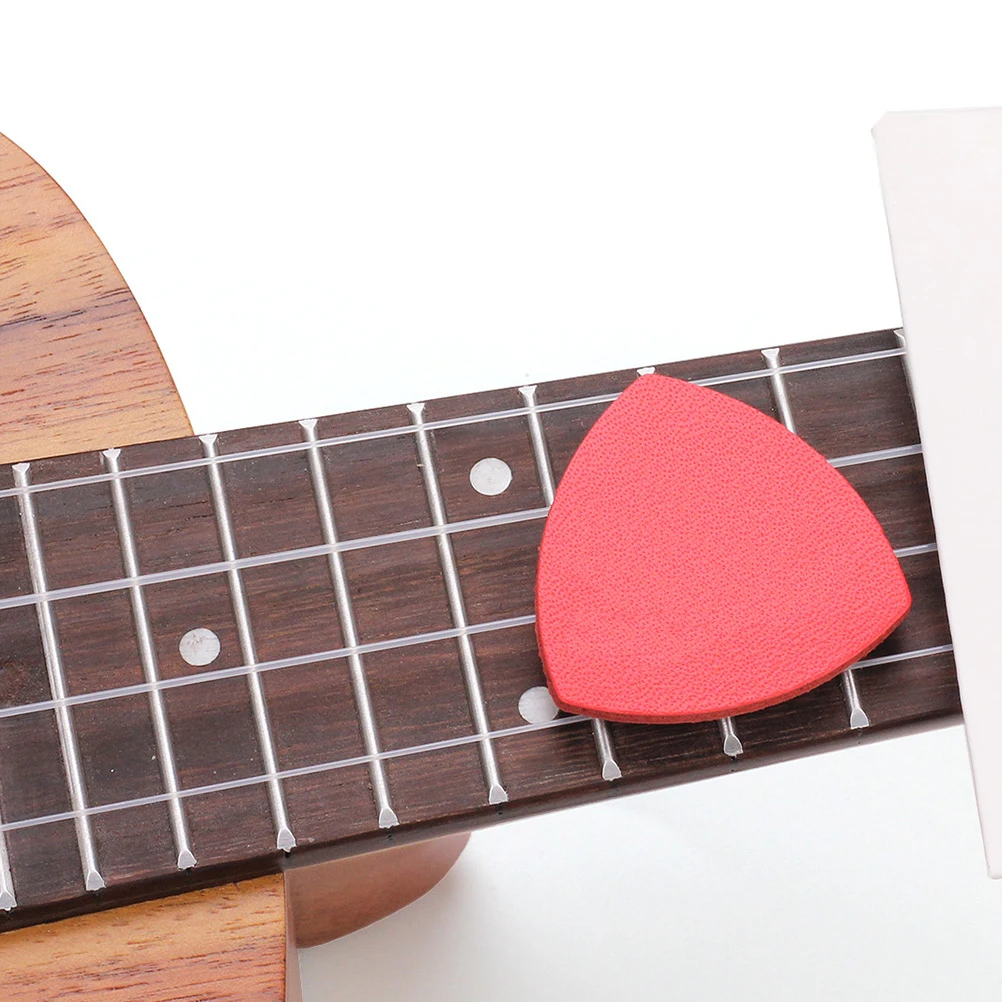 

3 pcs Picks for Guitar Ukulele Practical Finger Accessories Durable Musical Instruments Supplies Fine Detail