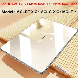 For 2024 HUAWEI MateBook D 16 MCLF-X Newest NoteBook Case for Huawei Matebook D16 MCLG-X MCLEF-X Laptop Protective Cover Shell