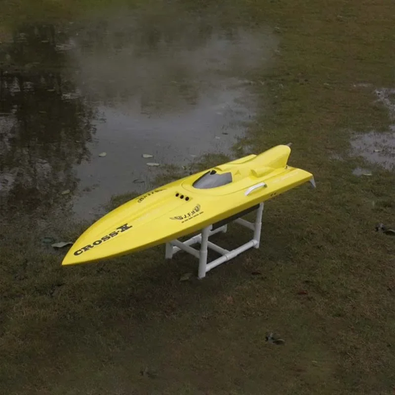 Remote Control Speedboat Model Competition-level Racing Boat Gasoline-powered Speedboat Model Racing O-type Speedboat Model