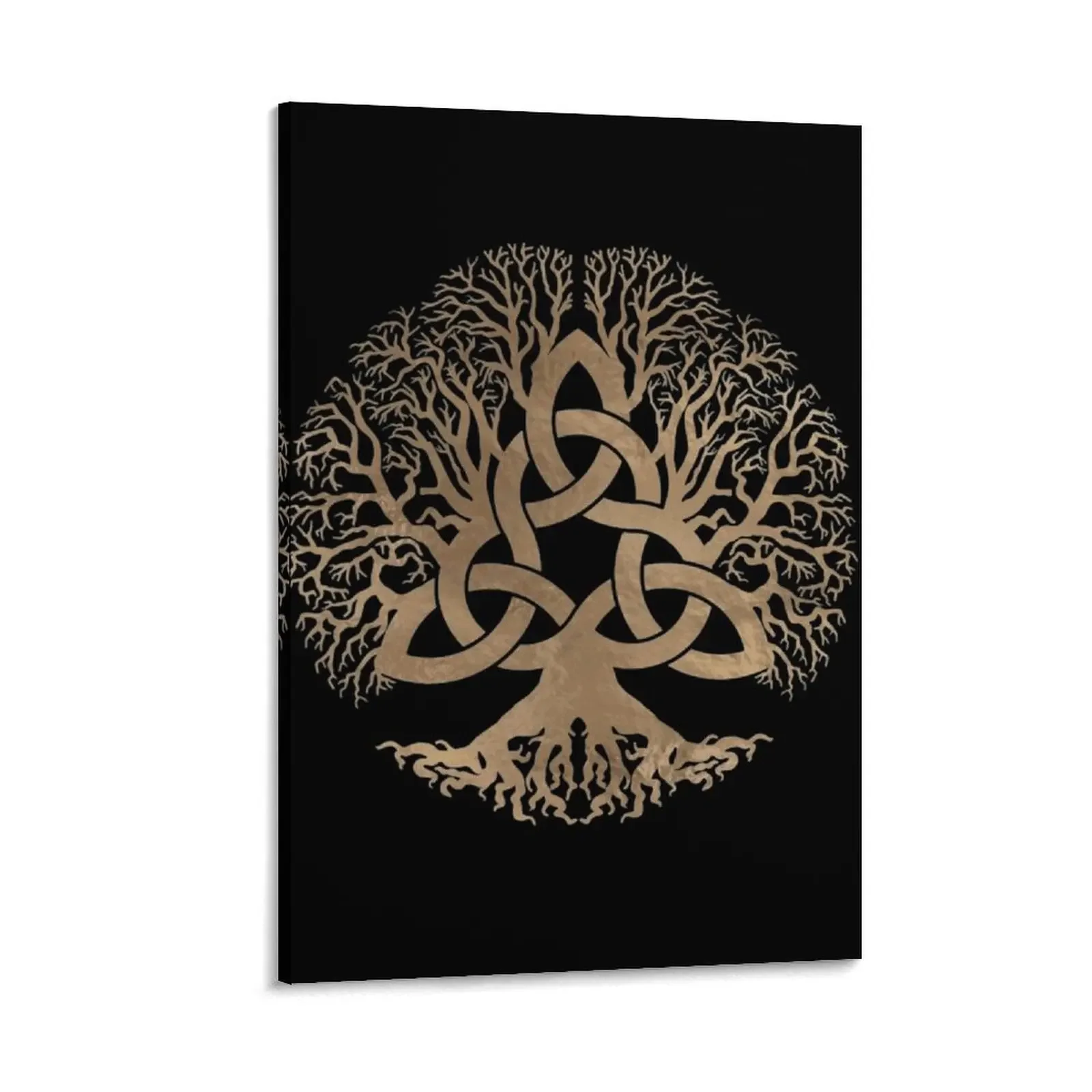 

Tree of life -Yggdrasil, Trinity Knot, Tree Art Canvas Painting posters anime
