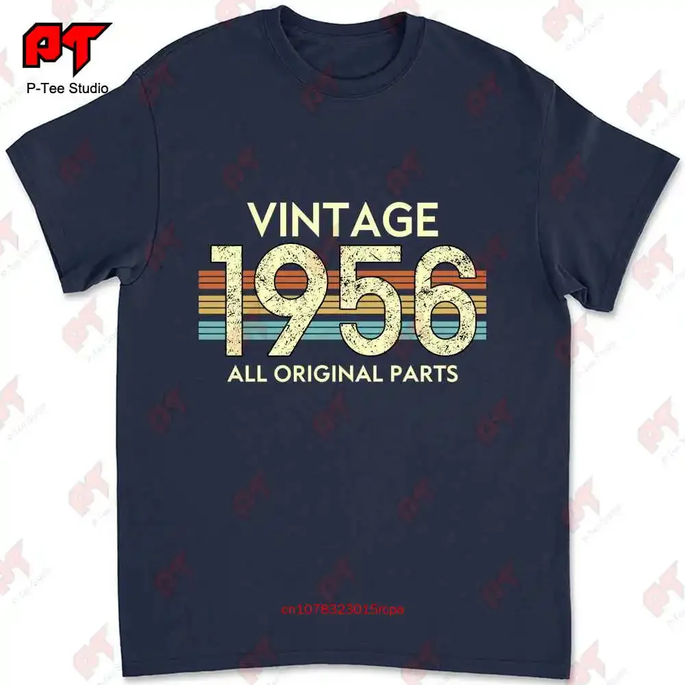 All Original Parts Vintage 1956 65Th Birthday T-shirt LUJY