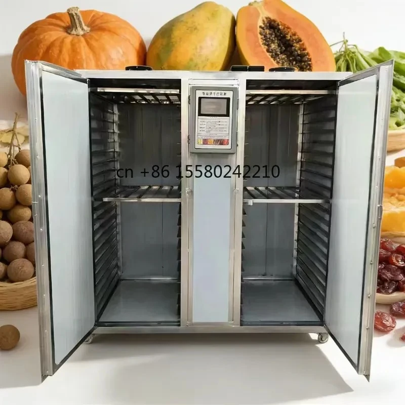 New Automatic Seafood Dryer Dehydrator for Abalone Shrimp Scallop Tray Drying Equipment