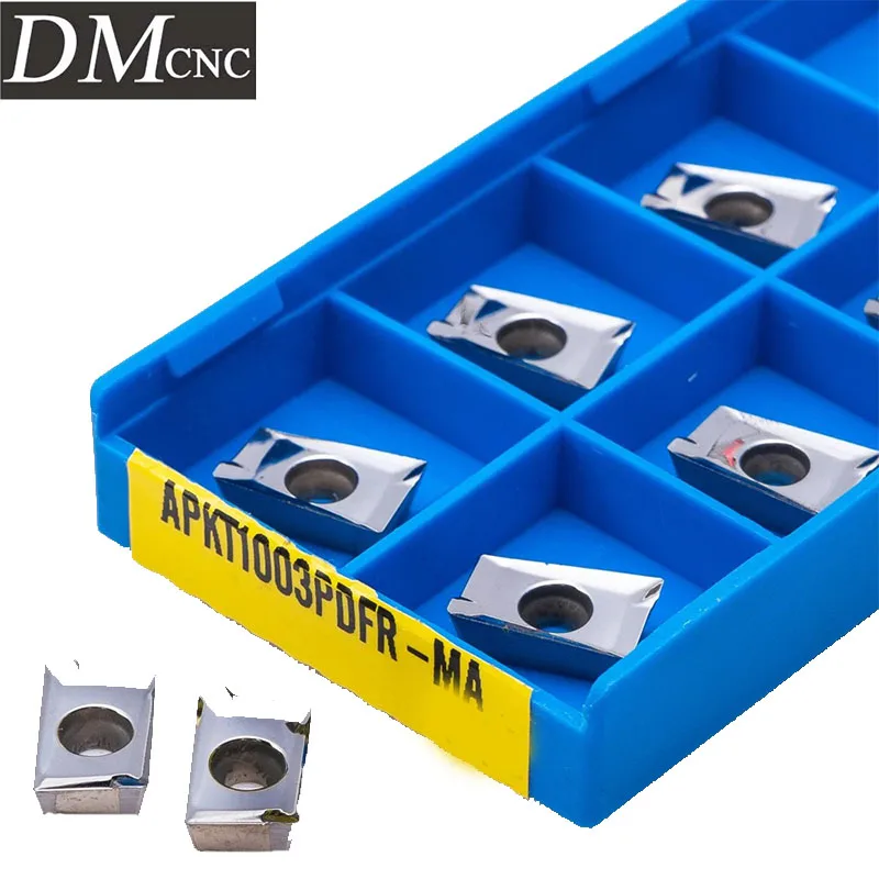 

10 шт. или 20 шт. APKT1003PDFR-MA вставка с ЧПУ для фрезы по алюминию, лучшая цена
