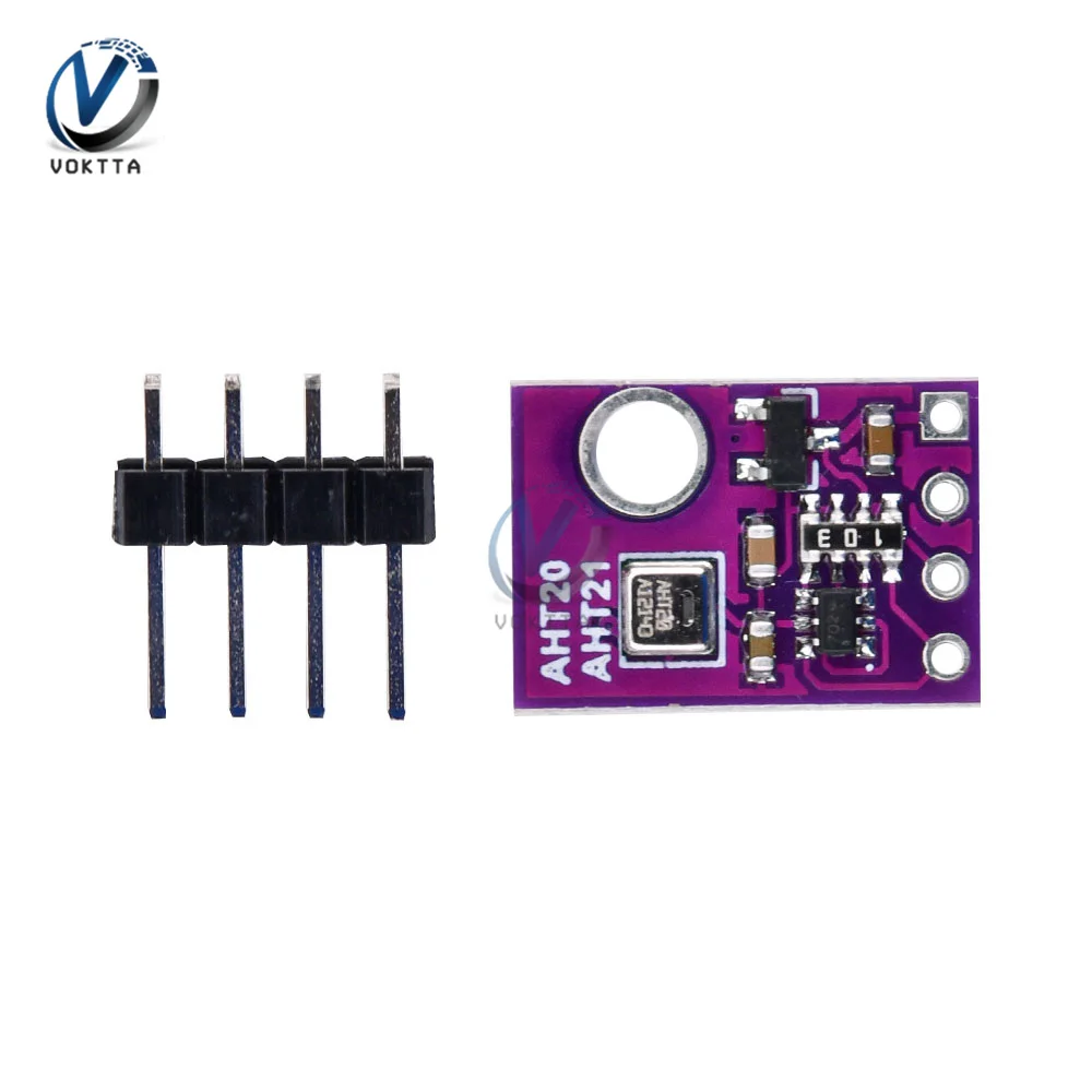 AHT20 AHT21 High-precision Sensor Digital Temperature and Humidity Sensor Measurement Module I2C Communication Replacement