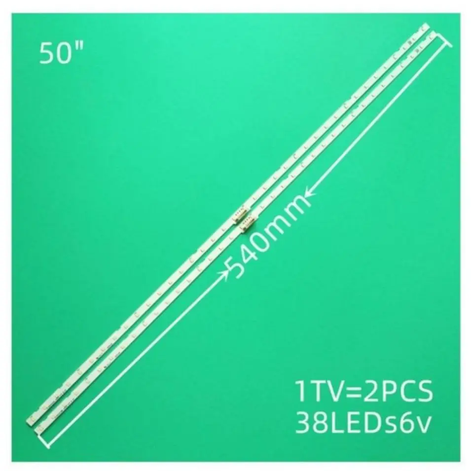 

LED strips (2) for Samsung UE50NU7025, UE50NU7025K, UN50NU7100, UE50NU7100, UE50NU7400, UN50NU7400, UE50NU7020, UE50NU7020W, UE5