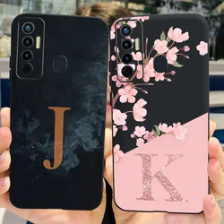For Tecno Camon 17 Case Camon17 Pro New Letters Cover Shockproof Phone Case For Tecno Camon 17 Pro 17P Camon17 P Soft TPU Fundas