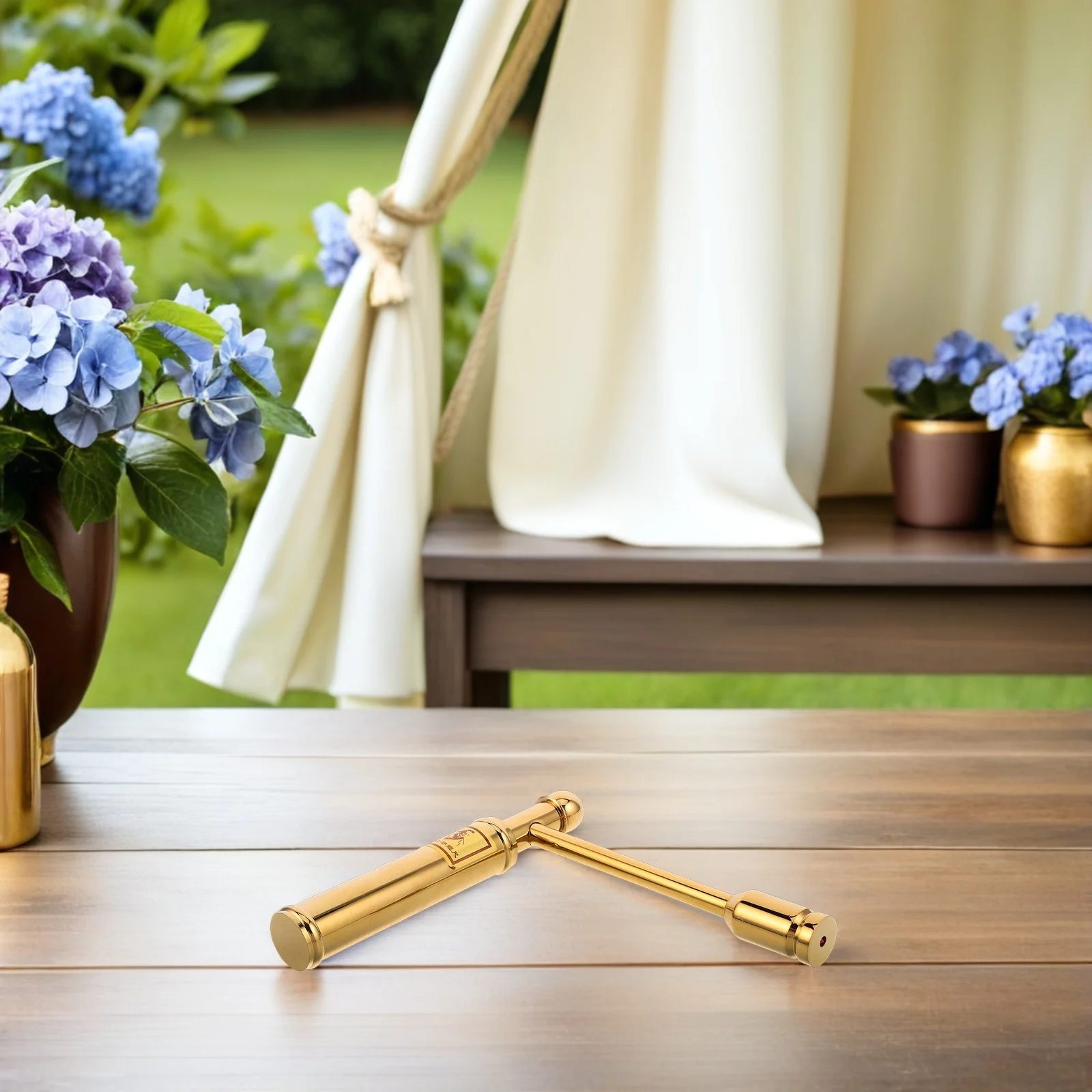 

Copper Dowsing Rod Kit Portable Metal Divining Rod for Compass High Precision Ground Probe Tool Water Detection Ruler