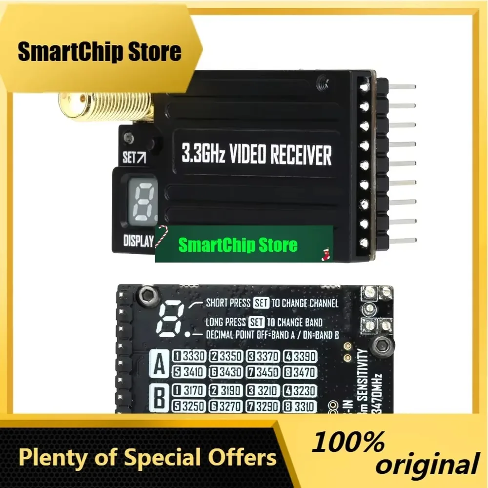 SmCpRushFPV RUSH 3.3G 4W VTX VRX