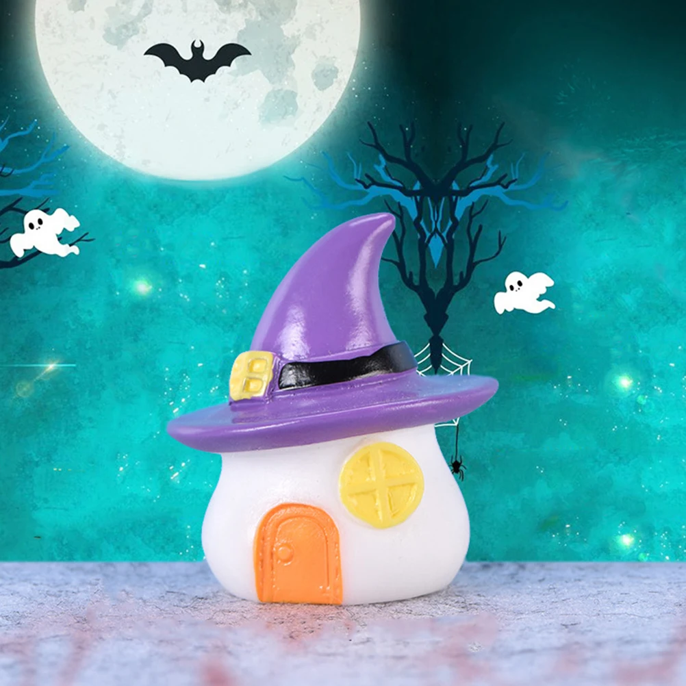 

12 Halloween Decorations Mini Pumpkin Ghost Vampire naments for Home Office Bedroom Living Fairy Garden Supplies
