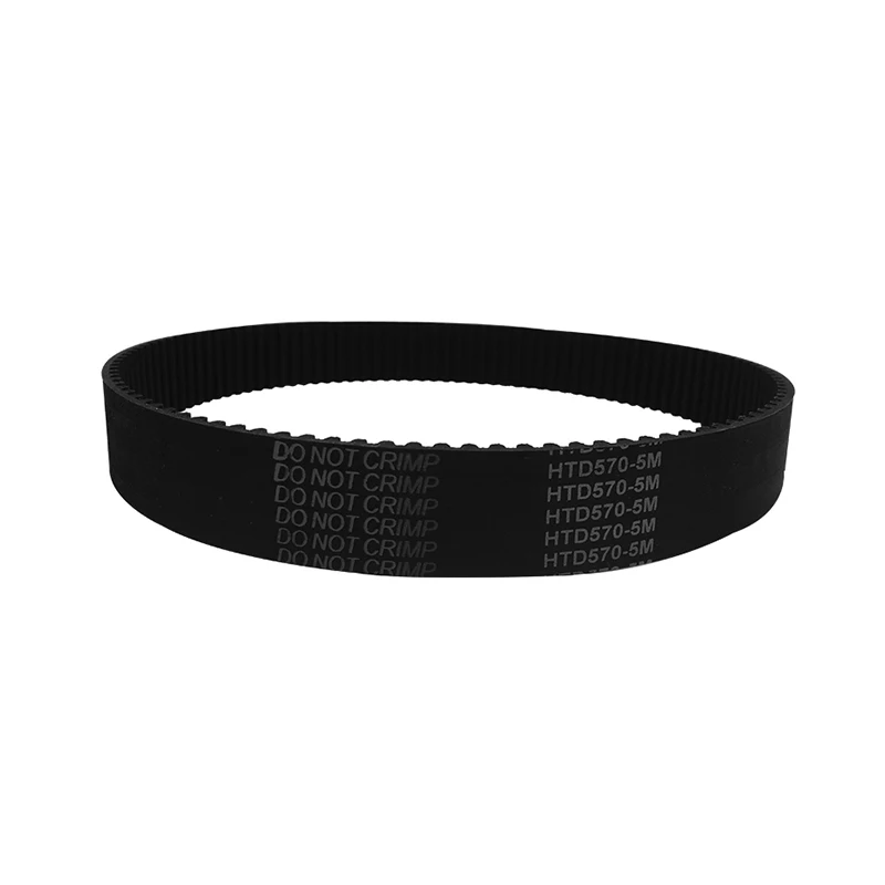 HTD5M Rubber Timing Belt 550 560 565 570 575mm Drive Belt Arc Tooth Can Be Equipped With Synchronous Wheel  Transmission Belts