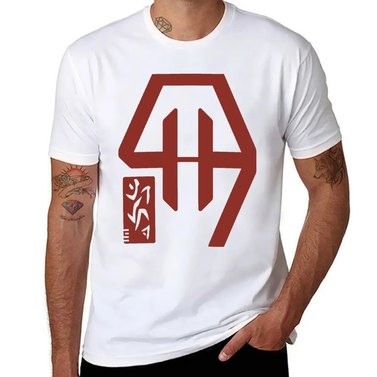 

Outer Rim Sabacc League - Card Logo (Red/Full) T-Shirt t shirt man designer t shirt man cotton T-Shirt