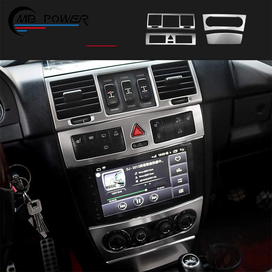 

For G Class W463 G63 G500 G400 G350 Upgrade W464 Interior Accessories Upgrade W463 W464 Dash Interior Trim Panel
