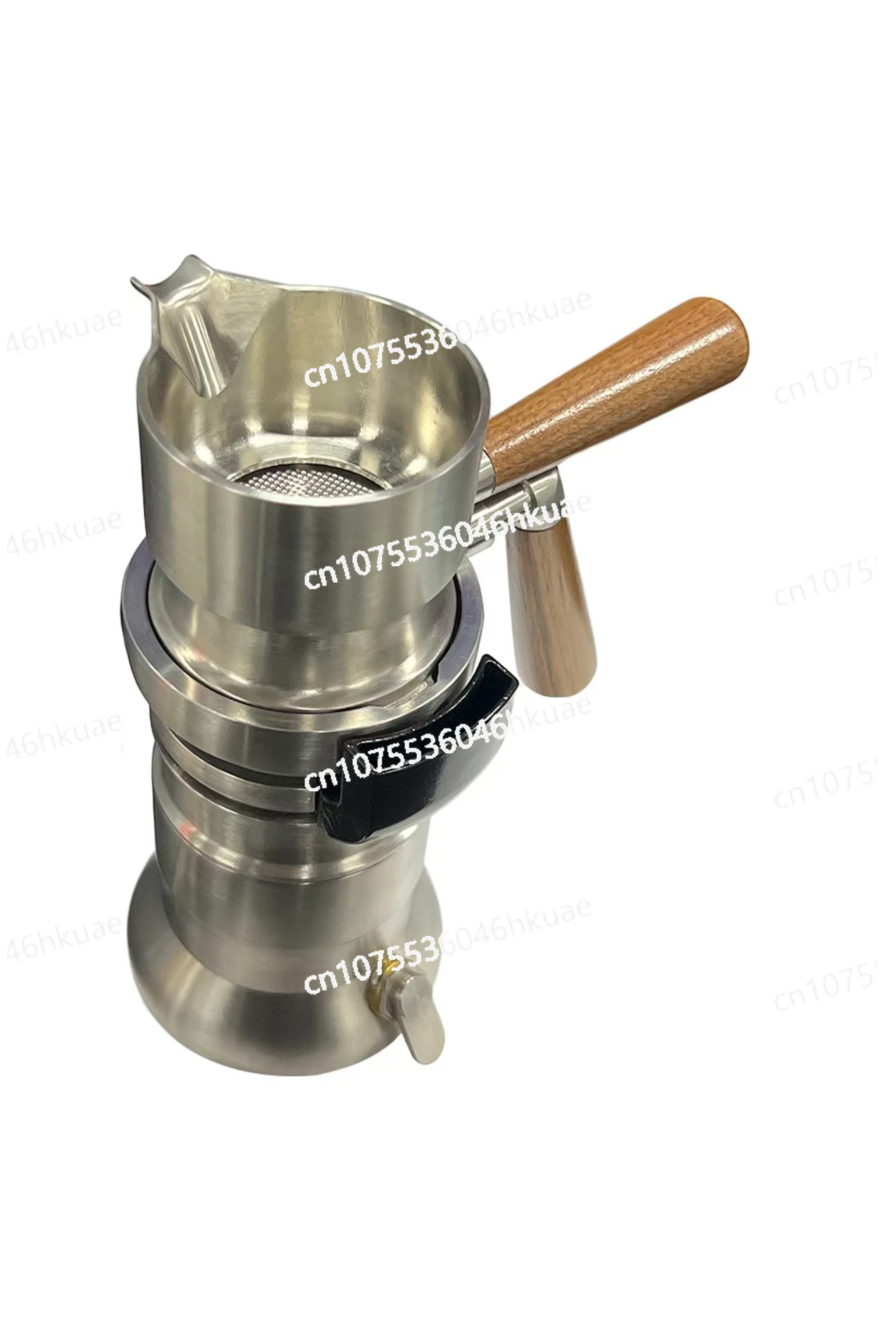

9Bar Coffee Machine High Pressure Extraction Outdoor Espresso Pot 316 Stainless Steel Mocha Pot