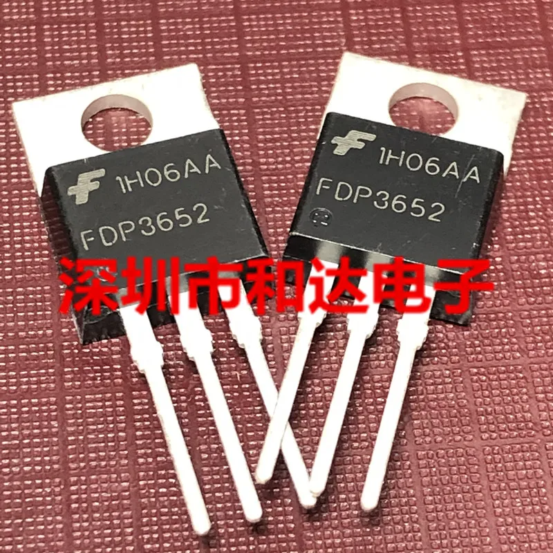 10 pezzi FDP3652 100 V 61 A