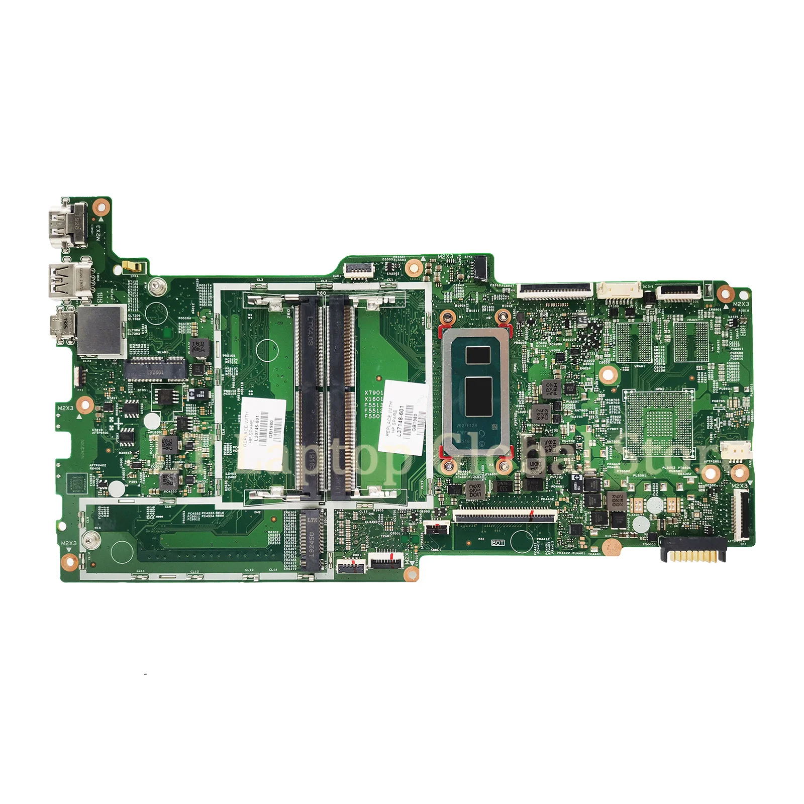 Motherboard 18709-2 untuk HP ENVY X360 15T-CN 15-CN Motherboard Laptop L31509-601 dengan I5-8265U CPU I7-8565U Gen DDR4