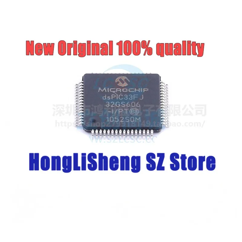 

1pcs/lot DSPIC33FJ32GS606-I/PT DSPIC33FJ 32GS606 TQFP-64 Chipset 100% New&Original In Stock