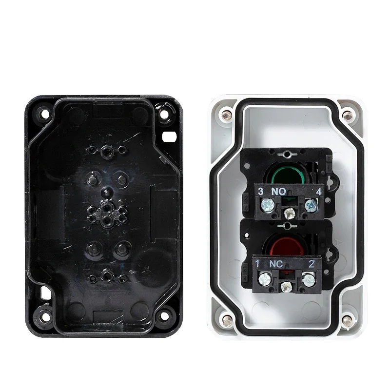 arrow symbol indicating start and stop self-recovery waterproof button switch emergency stop industrial hand-held control box