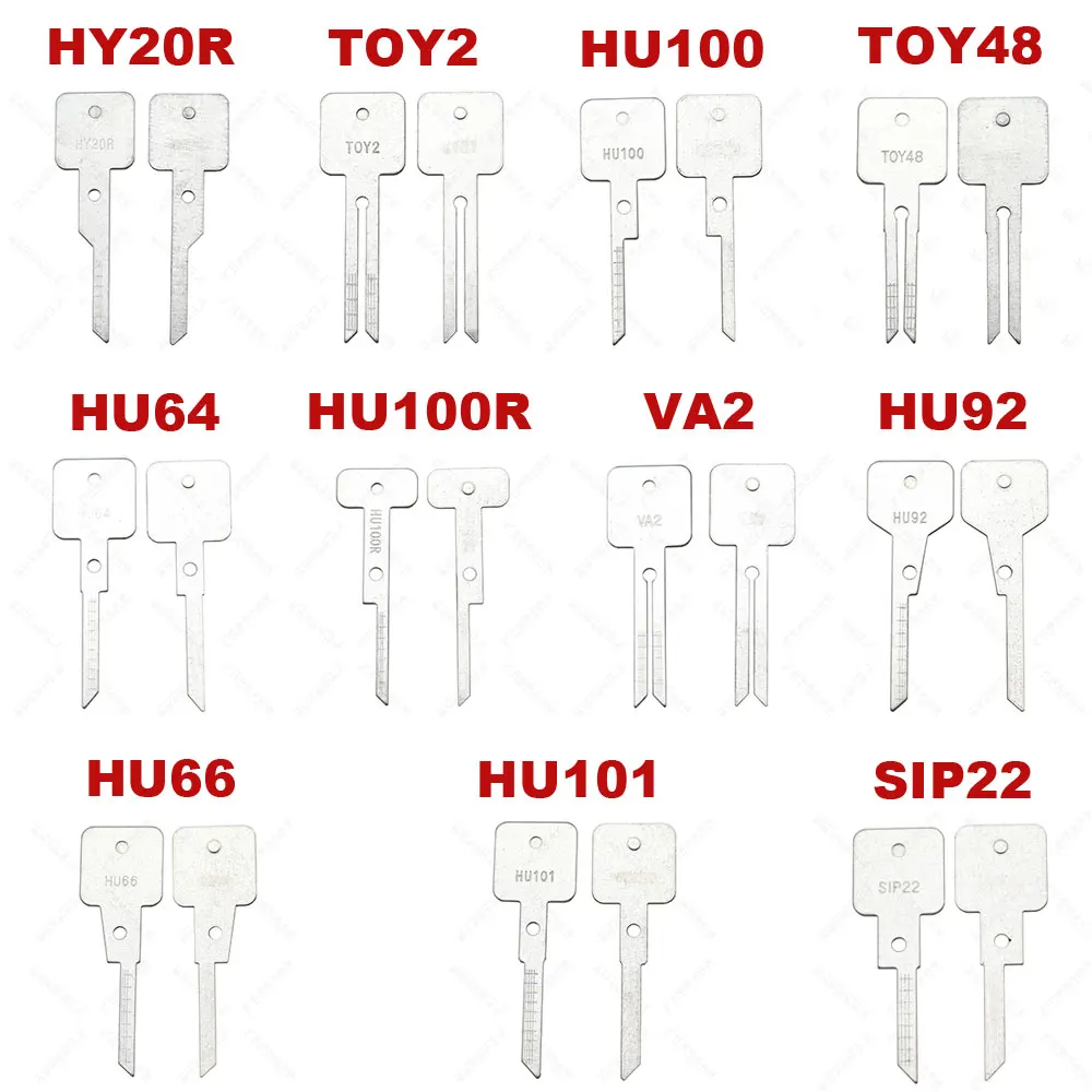 20 יח'\חבילה חרוט קו מפתח מכונית גזירה שיניים עבור 2 ב 1 v2 sip22 hu64 h101 h66 h100 hu100 h92 hu100r toy2 toy48 loc