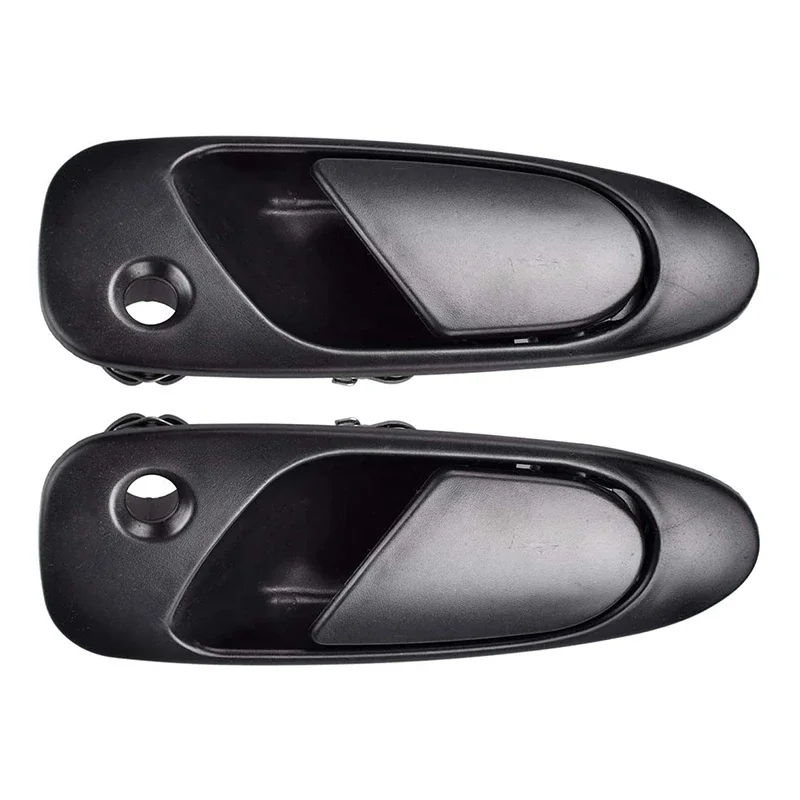 New Door Handles Outside Exterior Front Rear LH & RH Piar Set for 1992-1995 Honda Civic 1993-1997 Civic Del Sol