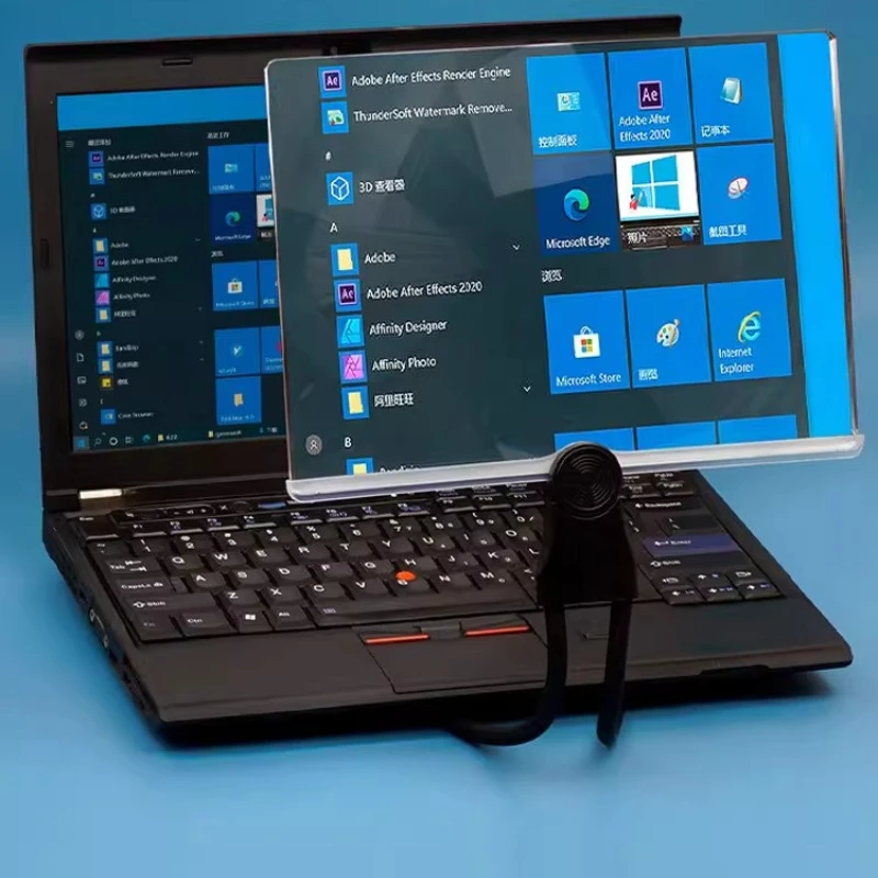 

desktop magnifier HD office reading carry soft stand mobile phone laptop screen amplifier