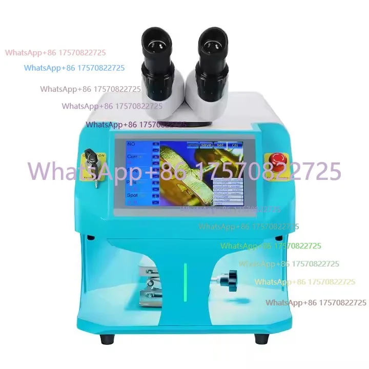 150W Mini Desktop YAG Laser Welding Machine New Condition Core Motor Metal Gold Silver Jewelry Construction Industries Included