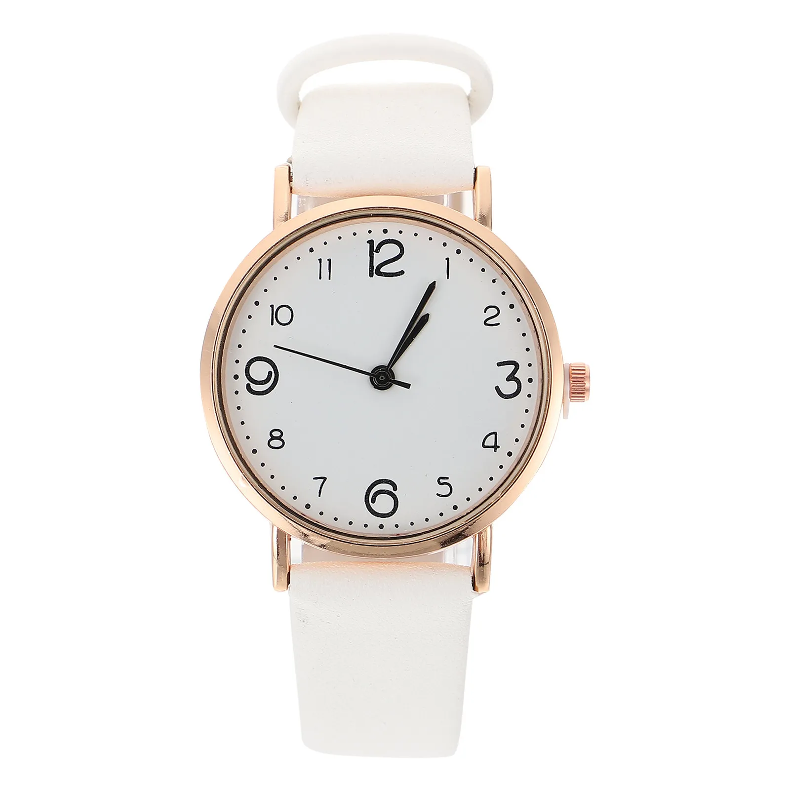 1Pcs Women Wristwatch Female Adjustable Belt Simple Casual Digital Fashion Watch Elegant Lady Watch Women Wristwatch