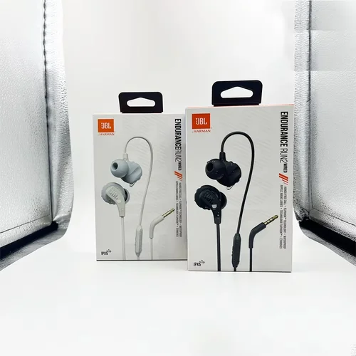 Imagen 2 del producto Original JBL Run2 auriculares intrauditivos con cable deportes juegos esports dedicados 3,5mm agujero redondo cable control ordenador portátil teléfono móvil