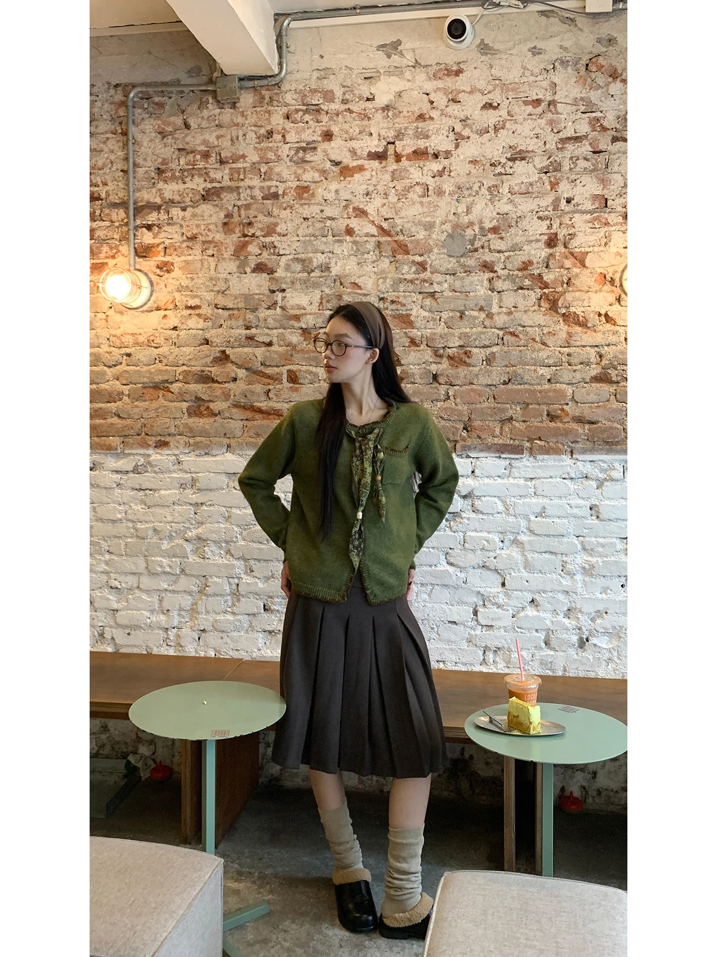 

een Knitted Open Cardigan Women's Sle 2025 New Autumn Winter Faion Top Quali Sweater Jaet Straight Cut Commute Sle