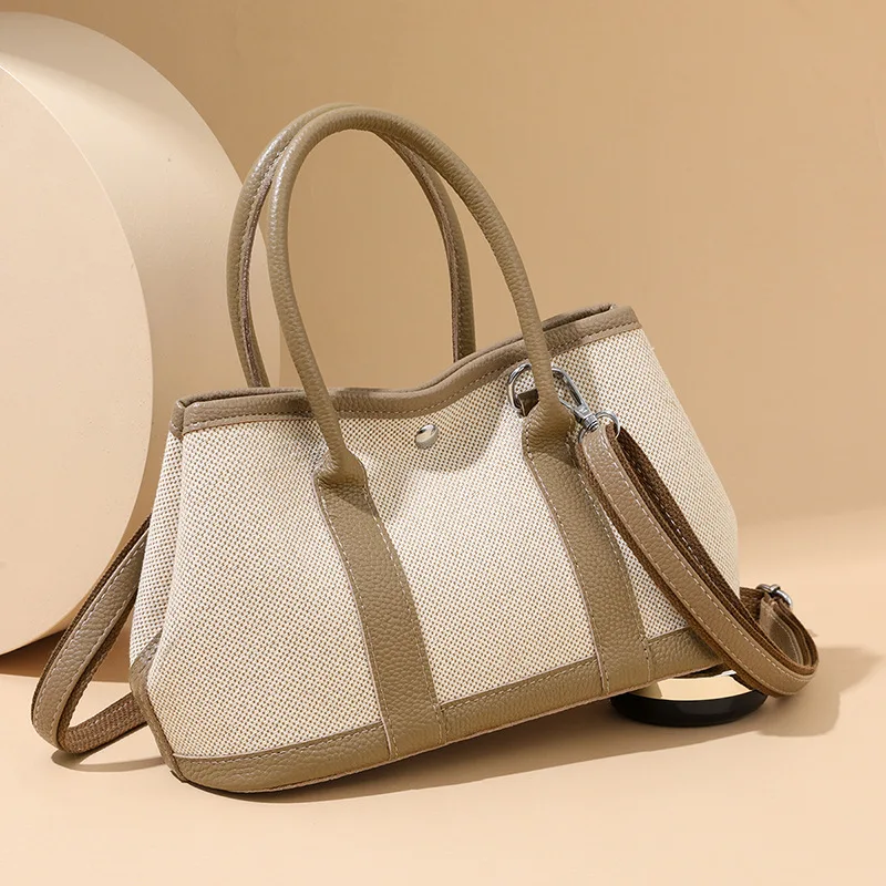 حقيبة يد نسائية جديدة موديل 2025، محفظة كروس أنيقة بحزام قابل للتعديل، حقيبة متعددة الاستخدامات للتنقل في العمل والاستخدام غير الرسمي