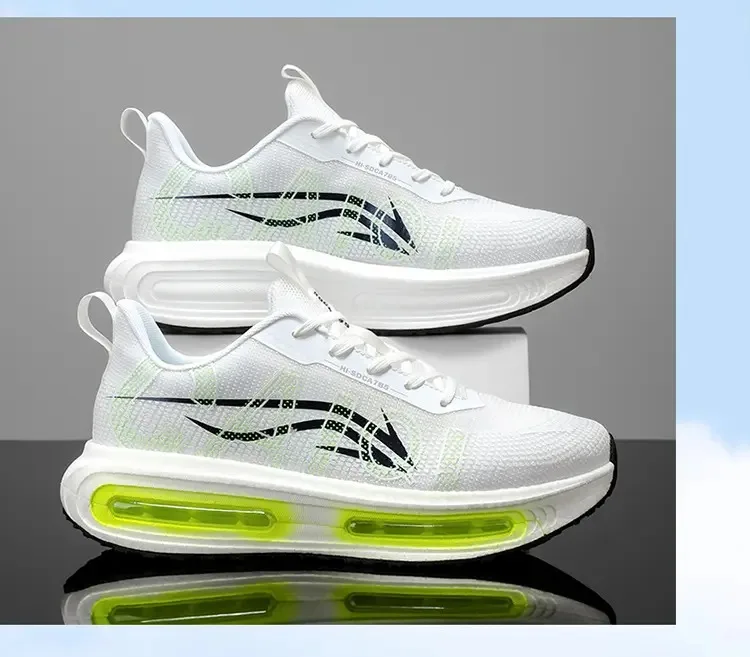 

Кроссовки для бега для пар, повседневные кроссовки для бега, ходьбы, дышащие модные удобные кроссовки для отдыха на шнуровке, брендовые уличные кроссовки