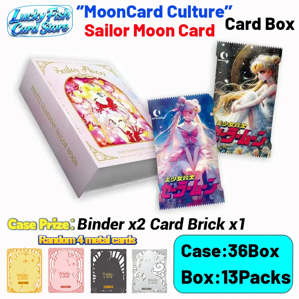 

Wholesale Special Offer Special Offer Creative Studio Sailor Moon Cards Exquisite Blind Box Children's Toy Gifts