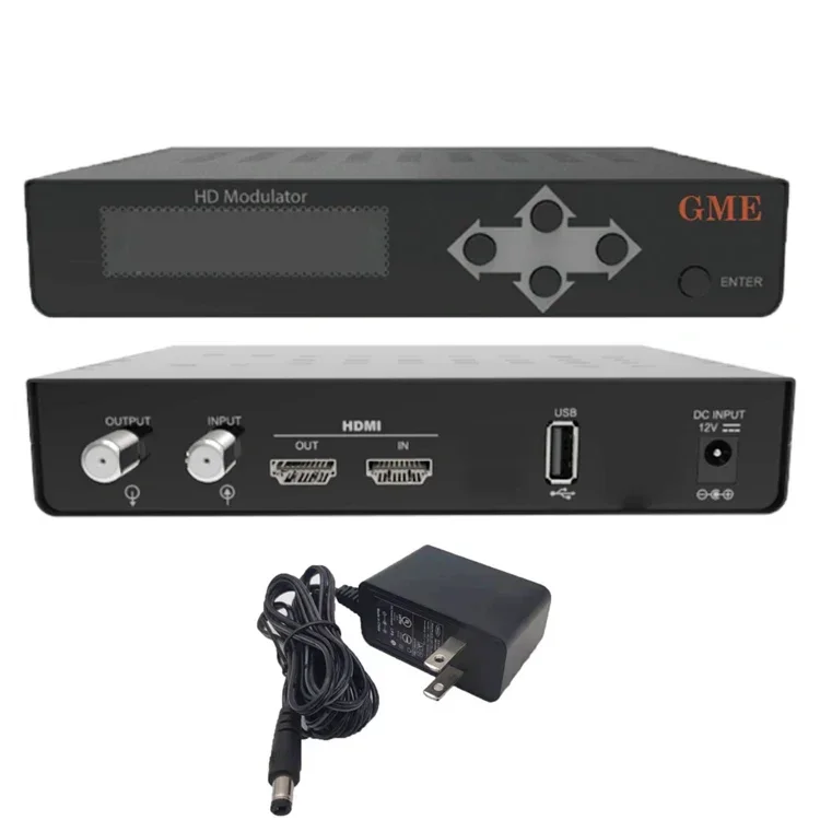 

Factory Direct Sale HD Digital Encoder 1CH HDMI TO Rf ISDB-T Modulator
