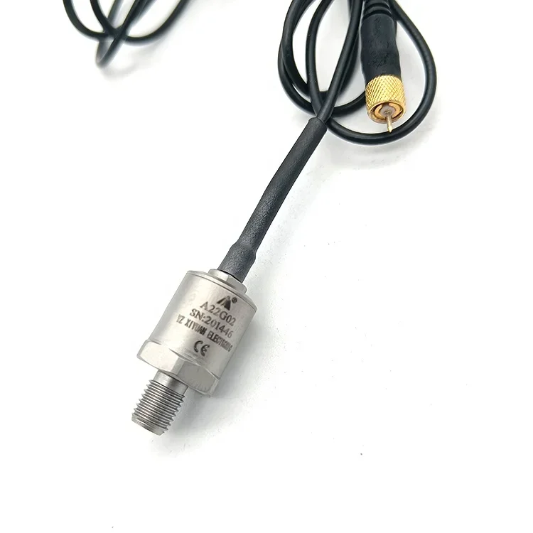 Large Shock 0.25mV/g Single Sensor Axis Voltage Output Type IEPE Acceleration Sensor A22G02