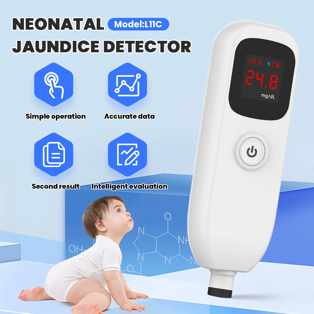 L11C Baby Jaundice Detector Neonatal Jaundice Meter Hand-held Instrument for Clinical Dynamic Examination