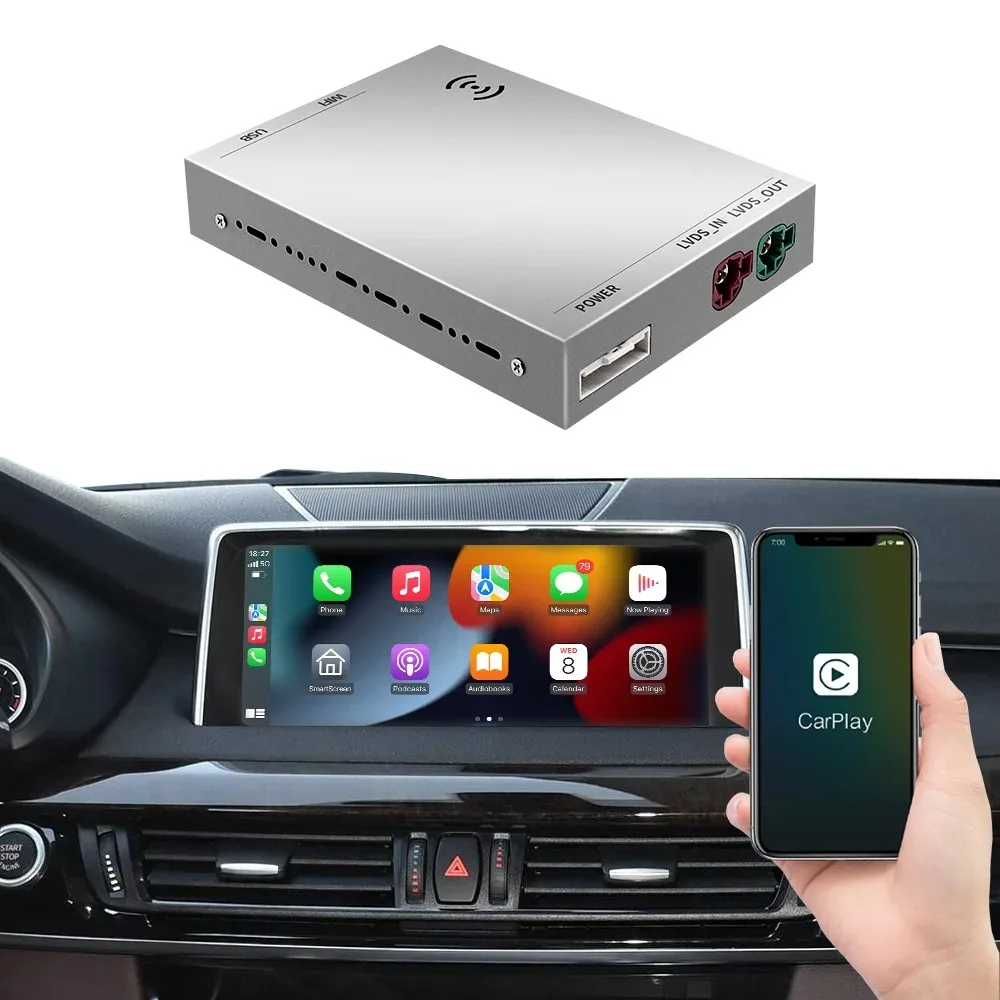 CARABC Wireless Apple Carplay Android Auto Wireless Carplay for  E90 Cic Carplay