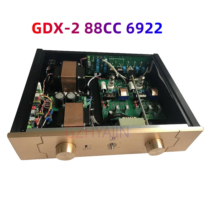 

NEW GDX-2 88CC 6922 electronic tube pre-stage with balanced built-in regenerative power supply bile pre-stage A3E88CC*2