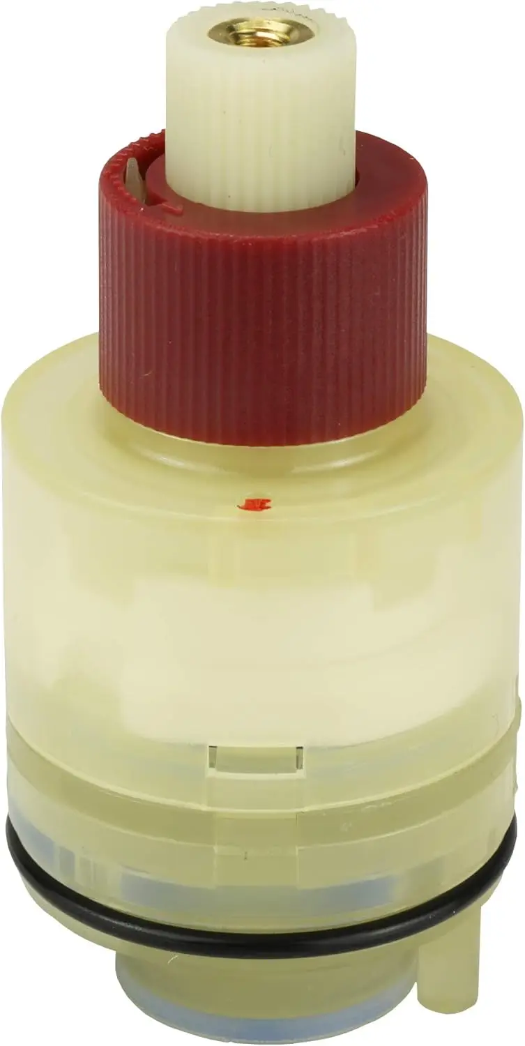 

Universal Cartridge for Glacier Bay Single-Handle Tub/Shower Faucet, Hot & Cold Water, Durable Plastic, Brass Finish