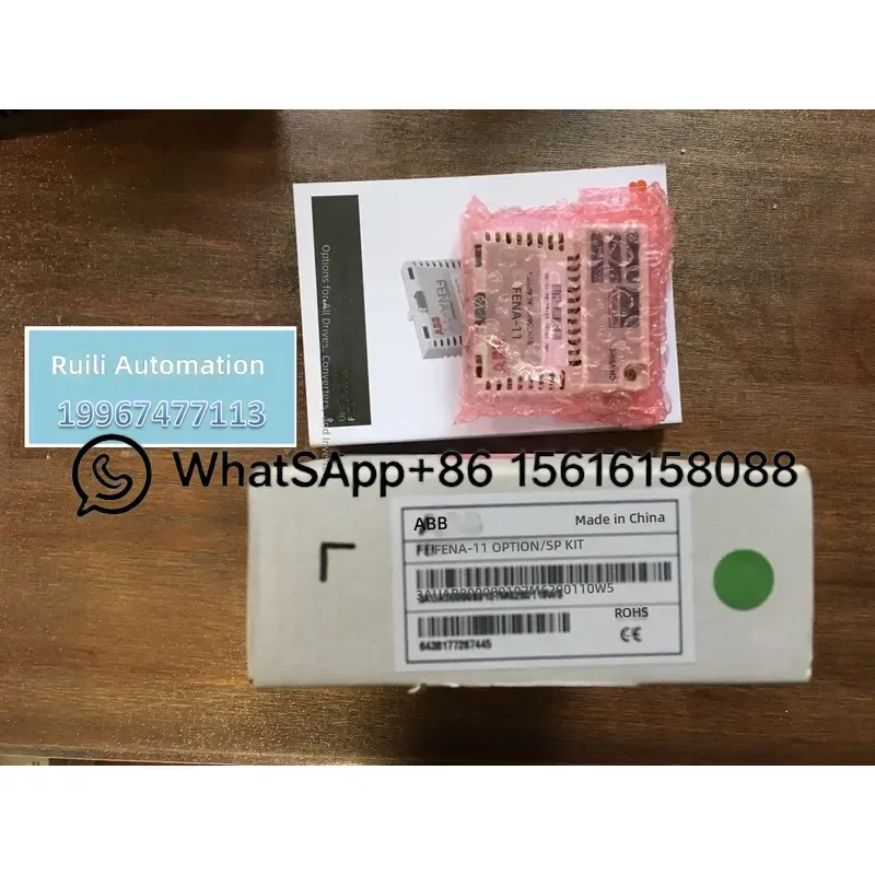 New ABB Inverter EtherNet Communication Module FENA-11 Bus Adapter Drive Control Interface Card Industrial Automation Spare