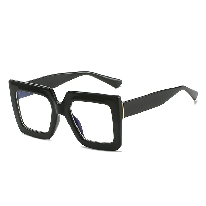 

Europe and the United States fashion new women's anti-blue glasses anti-radiation square large frame glasses
