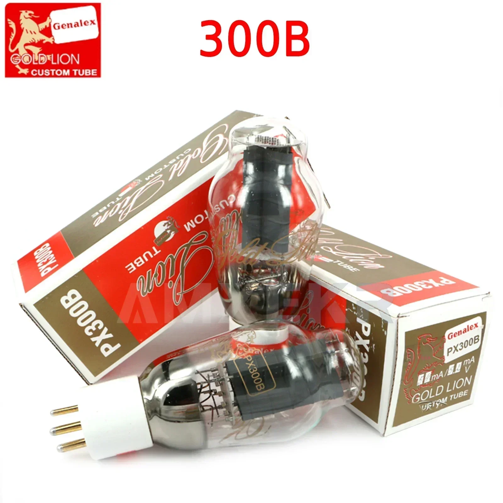 GOLD LION Genalex PX300B 300B Vacuum Tube Precision Matched Valve 300B Electronic Tubes For Amplifier