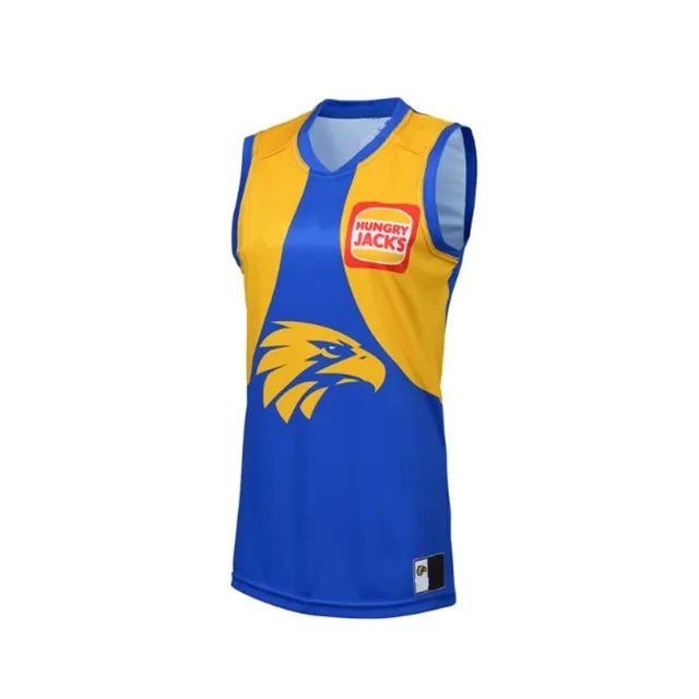 2024 West Coast Eagles Home / Away / Training jersey-taglia uomo: S-5XL (stampa numero nome personalizzato)