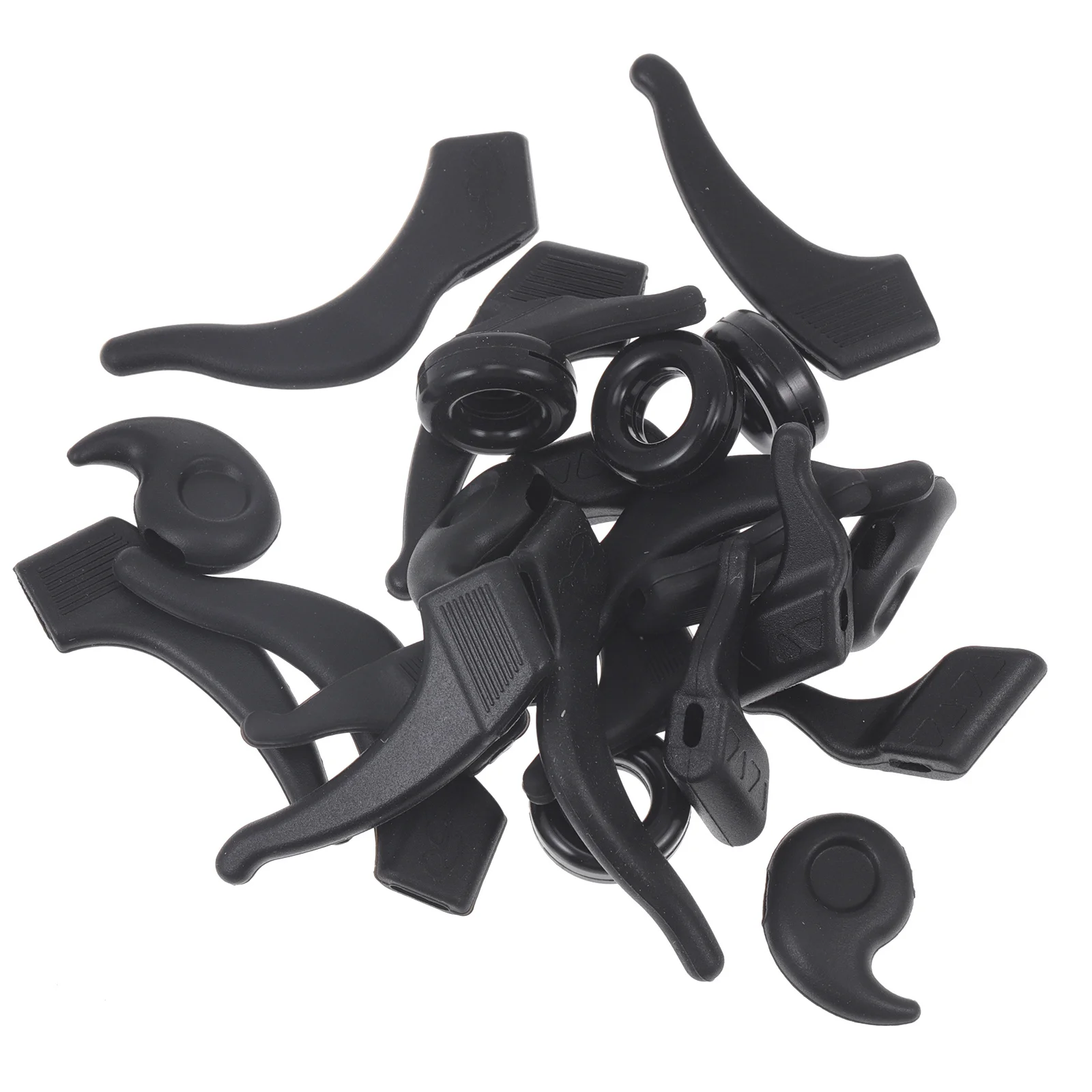 نصائح نهاية النظارات المضادة للانزلاق الأذن الجوارب قطع أغطية السيليكون للنظارات الشمسية الجمباز الساق استبدال الهدايا