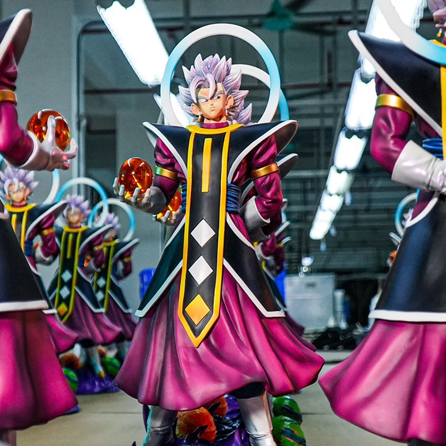 

New In Stock 37cm Jt Toys Dragon Ball Anime Figure Vegetto Figurine Grand Priest Vegetto Figures Pvc Collection Model Toy Gifts