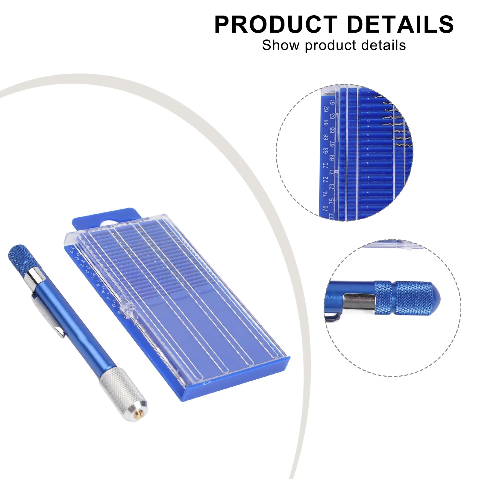 1 Set Mini Set di punte da trapano Trapano a mano in metallo per la lavorazione del legno Gioielli Perline Creazione di utensili manuali per perforazione artigianale