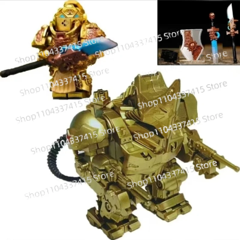 Serie di film di combattimento Rinoceronte Mini Action Figures Building Blocks Assemblaggio di blocchi di costruzione Giocattoli per bambini Bambole.