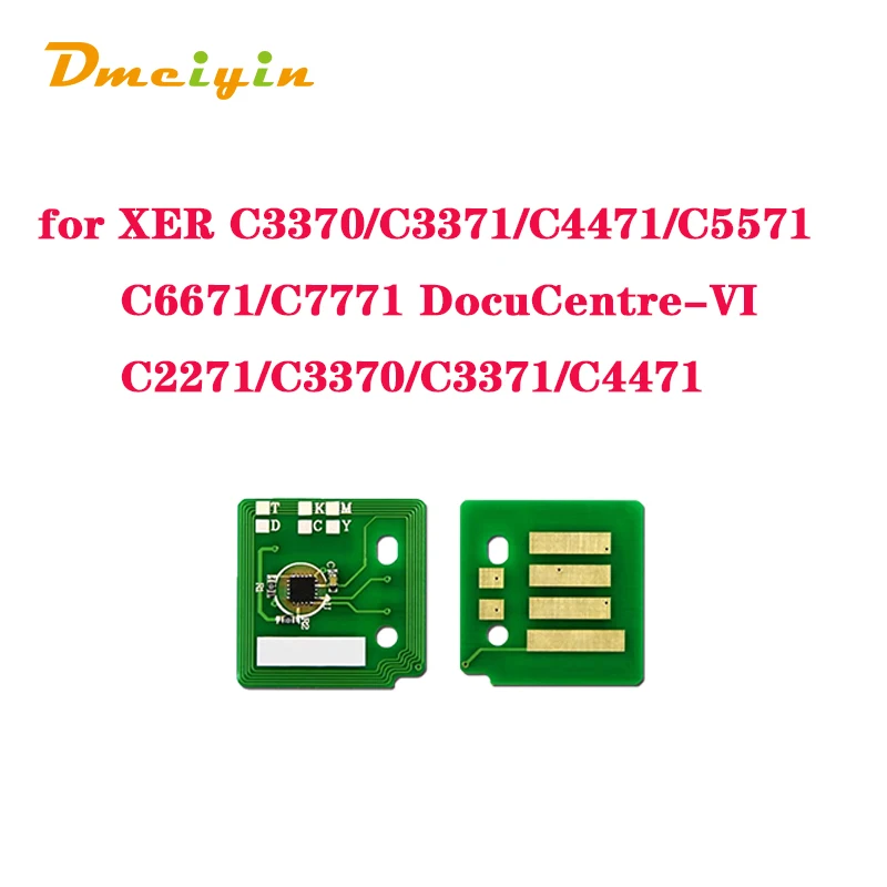 JPN/AP  Version KCMY Color  Drum Chip for Xerox ApeosPort-VI/DocuCentre-VI C3370/C3371/C4471/C5571/C6671/C7771/C2271